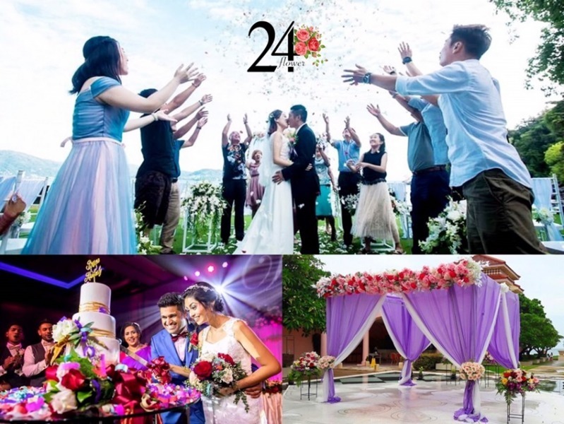 บริการจัดดอกไม้งานแต่ง ภูเก็ต